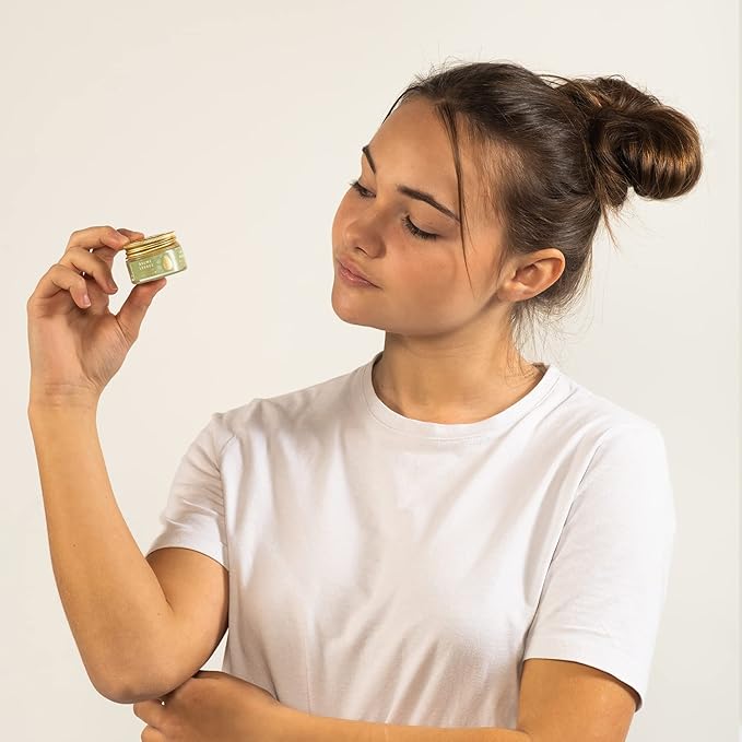 Panier des Sens Moisturizing Almond Lip Balm, Lip care products with Cocoa Butter - Made in France & 95% natural - 0.5Floz/15ml-VivaGrace Women