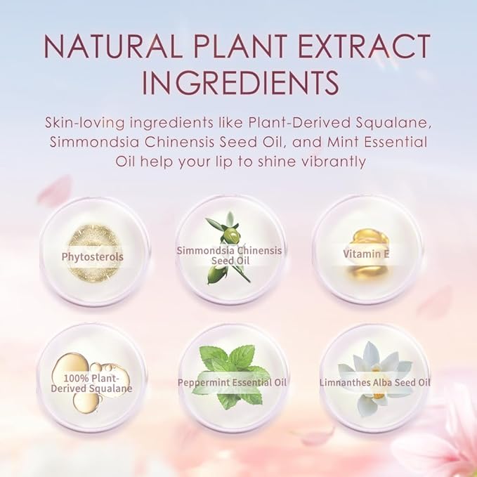 CATKIN Lip Balm Color Tinted Lipstick Ultra Hydrating Lip Deep Moistrurize Chapstick with Vitamin E Nourishing For Cracked & Dry Lips 0.12 oz (2pcs（01+10）)-VivaGrace Women