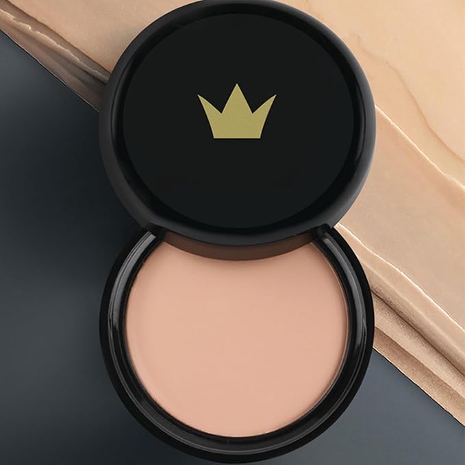 Mallofusa Single Color Face Makeup Concealer Foundation Palette Creamy Moisturizing Contouring 0.49oz (Dark Coffee)-VivaGrace Women