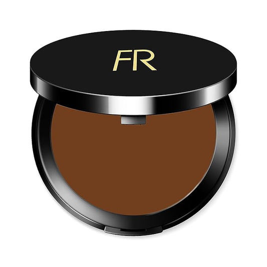 Cream To Powder Foundation by Flori Roberts, Full Coverage for Women of Color or Deeper Skin Tones, Long Lasting Makeup, Matte Finish, Covers Uneven Complexion and Hides Imperfections, 0.30 oz-VivaGrace Women