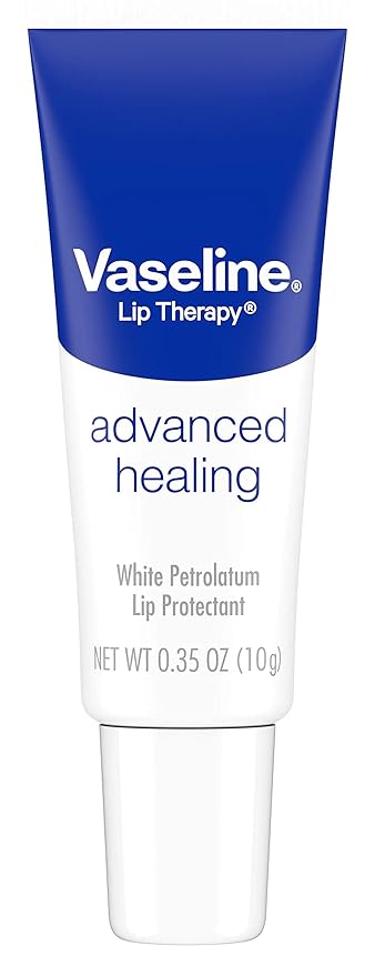 Vaseline Lip Therapy Petroleum Jelly Advanced - 0.35 oz Each/Pack of 3-VivaGrace Women