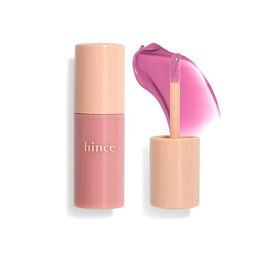 hince Dewy Liquid Cheek 6g Raw Glow Liquid Blush for Cheeks Vegan Dewy Cheek Tint Glass Skin Lightweight Liquid Blush Weightless Watercolor (COOL FLUTTER, LC003)-VivaGrace Women