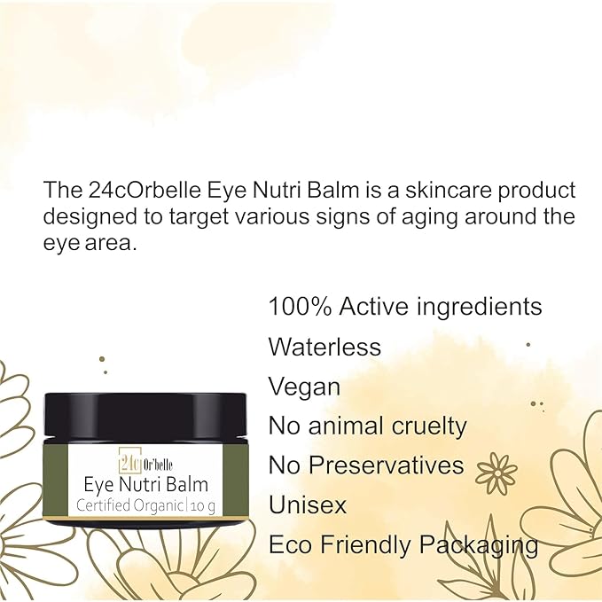 Eye Nutri Balm | Reduce Wrinkles, Dark Circles- 10g-VivaGrace Women