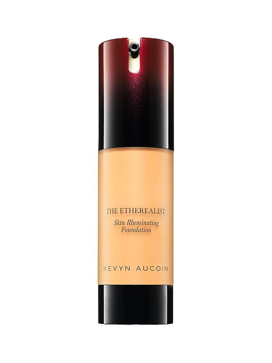 Kevyn Aucoin The Etherealist Skin Illuminating Foundation, EF 07 (Medium) shade: Comfortable, shine-free, smooth, moisturize. Medium to full coverage. Makeup artist go to. Even, bright & natural look.-VivaGrace Women