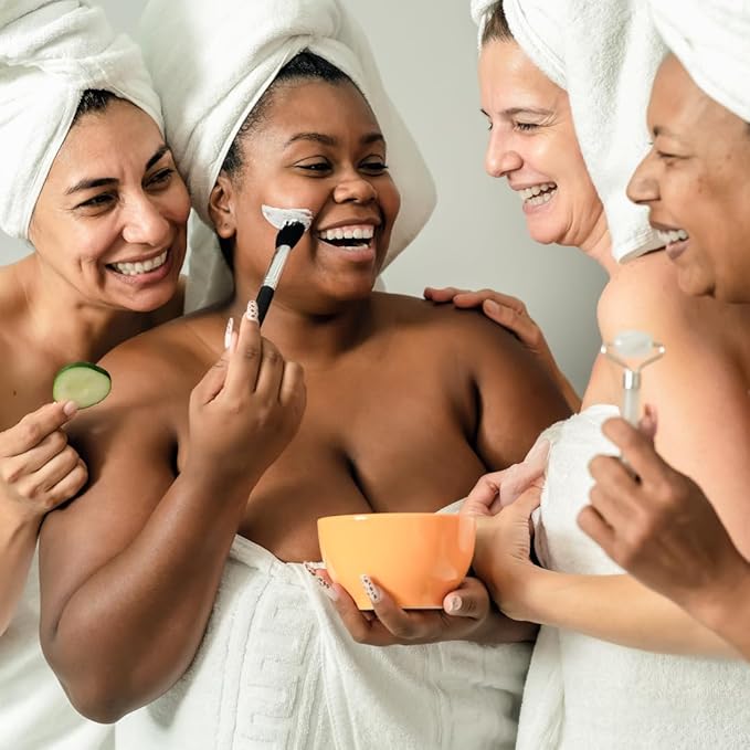 Waxelene Clarifying Mud Mask Dry Blend - Wrinkle Fighting Ritual Cleans Pores Hydrates Nourishes Skin Vitamin C Papaw Bentonite French Green Clay-VivaGrace Women