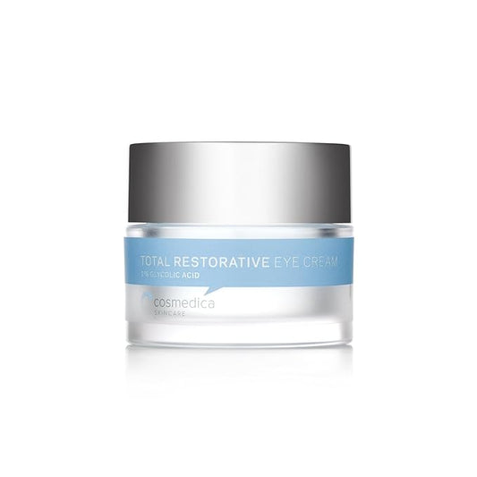 Cosmedica Skincare Total Restorative Eye Cream, 0.7 Ounce Anti-Aging Eye Cream - Intense Hydration and Collagen Boosting Actives to Firm and Rejuvenate Delicate Eyes-VivaGrace Women