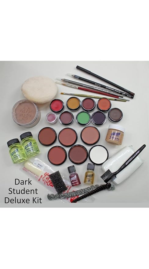 Graftobian Student Theatrical Makeup Kit Deluxe - Medium/Olive-VivaGrace Women