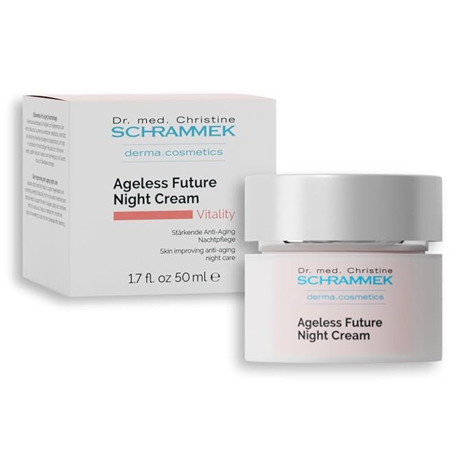 Ageless Future Night Cream (1.7 fl oz) - Skin Improving Anti-Aging Night Care – Regenerating Night Cream - with Vitamin A - Skin Care - Dr. Schrammek-VivaGrace Women