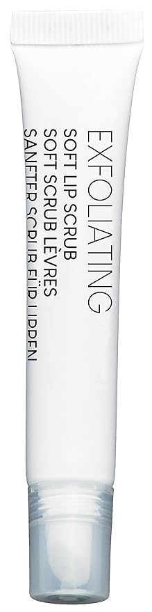 L'Action Paris Exfoliating Soft Lip Scrub, Smooth and Plumped Lips, Sugar Crystals for Gentle Exfoliation, Slanted Applicator, Soothing Shea and Mango Butter Formula 12ml-VivaGrace Women