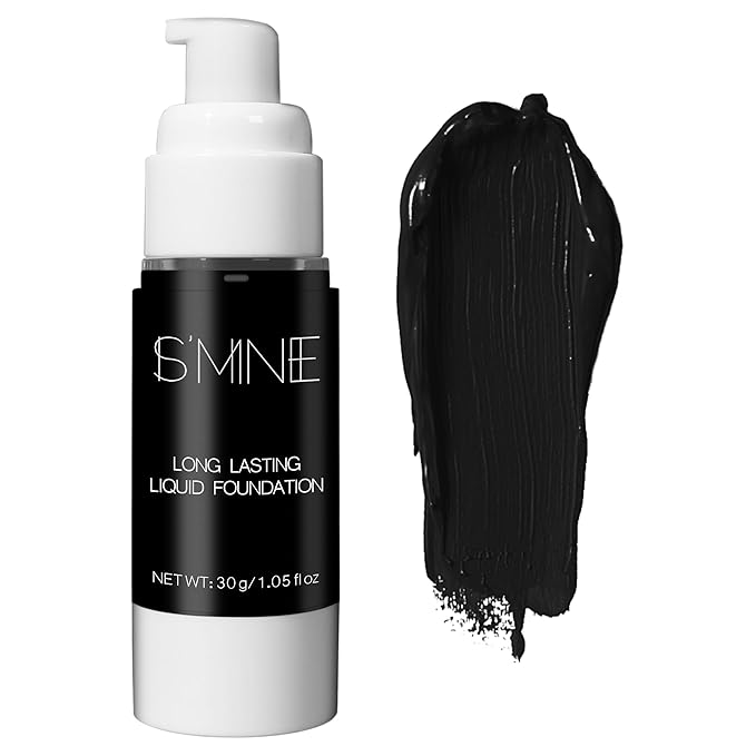 IS'MINE Black Liquid Foundation Makeup, Matte Flawless Finish Foundation, Vegan & Cruelty-Free (1.05 Fl Oz, 042)-VivaGrace Women