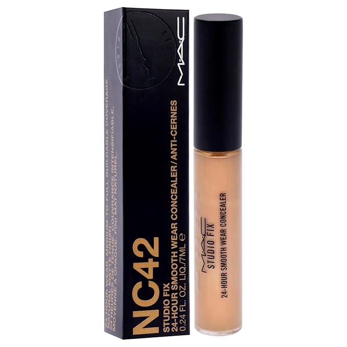 Studio Fix 24 Hour Smooth Wear Concealer - NC42 by MAC for Women - 0.24 oz Concealer-VivaGrace Women