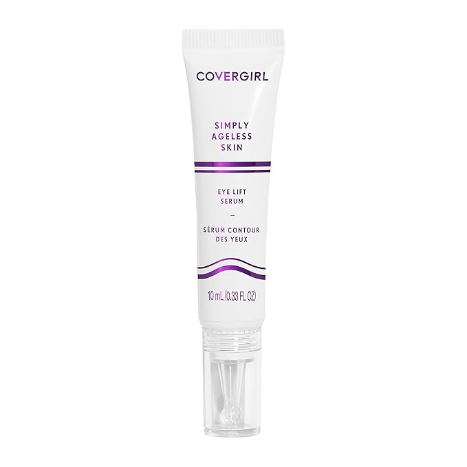 COVERGIRL Simply Ageless Skin Eye Lift Serum, Reduces Wrinkles, 1 Pack, 0.92 Oz ,Serum, Face Serum, Skin Tightening Serum, Anti-Wrinkle Serum, Tighter Skin, Instantly Youthful, Works Well With Makeup-VivaGrace Women