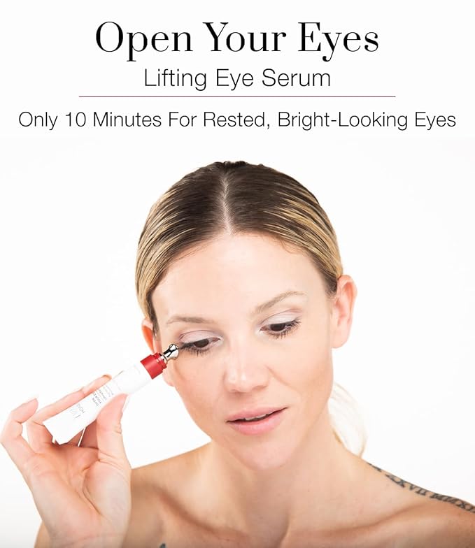 Hey Honey Open Your Eyes Lifting Eye Serum | Under Eye Cream for Dark Circles & Puffiness | Around The Eyes Hydration | Suitable For Sensitive Aging Skin | Delivers A Bright Rested look | 0.5 oz.-VivaGrace Women