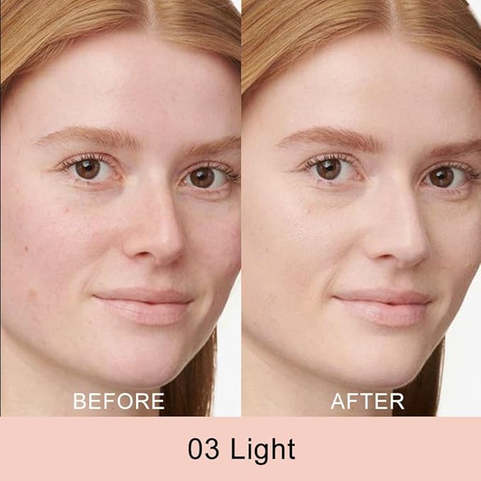 Kaely Color Correcting Concealer,Cream Pot Concealer Full Coverage,under Eye Concealer Palette for Conceals Dark Circles,Waterproof Foundation Face Makeup,03 Light-VivaGrace Women