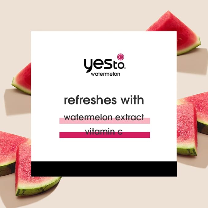 Yes To Watermelon Hydrating Lip Balm, Refreshing Non-Sticky Formula That Restores Dry Cracked Lips & Locks In Moisture, With Apricot Kernel Oil & Antioxidants, Natural & Cruelty Free, 0.15 Oz, 3-Pack-VivaGrace Women