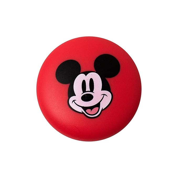 The Crème Shop x Disney Macaron Lip Balm Mickey Mouse Red Watermelon Taffy Korean Scented Pocket Portable Vitamin E Shea Butter-VivaGrace Women