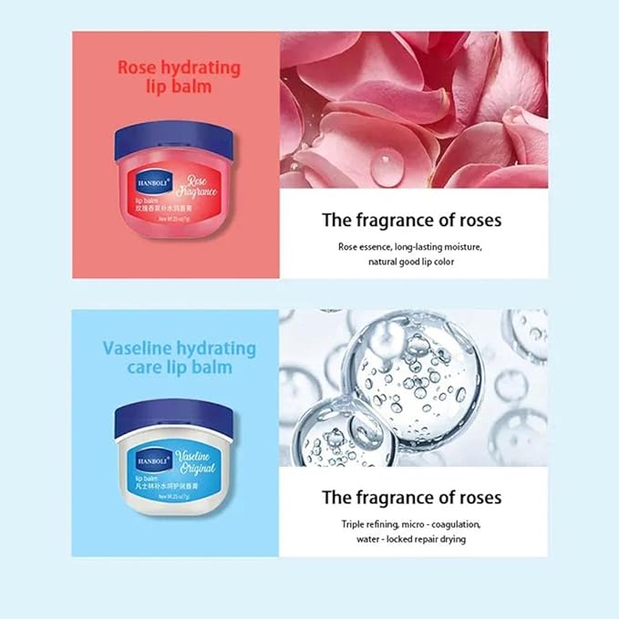 Fruit Flavored Lip Balm Set, Anti Chapping Lip Mmoisturizers, Mini Chapstick, Relieves Dull and Dry Skin, Long Lasting Lip Care Products-VivaGrace Women