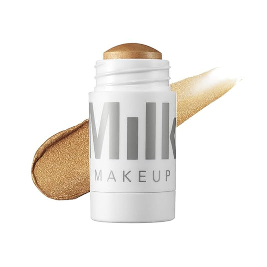Milk Makeup Highlighter, Strobe (Gold) - 0.21 oz - Dewy Cream Highlighter Stick - Blendable & Buildable - 1,000 Swipes in Every Stick - All Skin Types - Vegan, Talc Free & Cruelty Free-VivaGrace Women