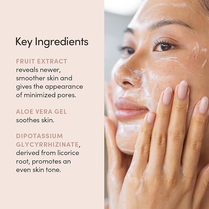 Jelly Cleanser - Daily Gentle Face Wash Enriched with Aloe Vera Gel - All Skin Types, Vegan, Cruelty Free, Fragrance Free, 5.07 FL OZ