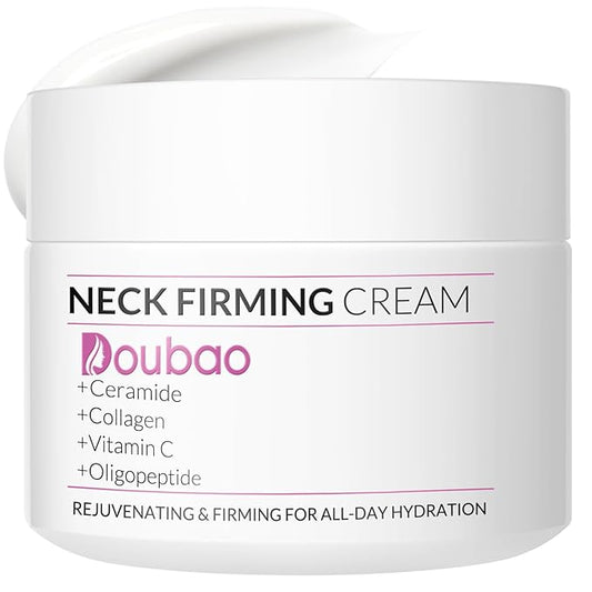 Neck Firming Creams for Tightening and Firming, Moisturizer Face Cream with Collagen, Hyaluronic Acid, Day & Night Anti-Aging Skin Tightening Cream Neck, Décolleté & Face – 1.7Fl Oz-VivaGrace Women