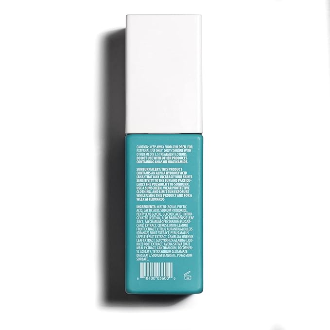 Medix 20% Glycolic Acid Booster + Exfoliating Body Wash Cleanser Skin Care 2PC Set | AHA Exfoliant Body Wash + Body Serum Both Refine + Soften Dead Dry Skin, Bumps, Wrinkles, & Fine Lines, Bundle-VivaGrace Women