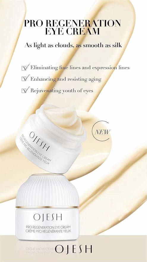 Pro Regeneration Eye Cream 0.5 OZ/15 ML Eliminating Fine Lines and Expression Lines/Enhancing and Resisting Aging/Rejuvenating Youth of Eyes-VivaGrace Women