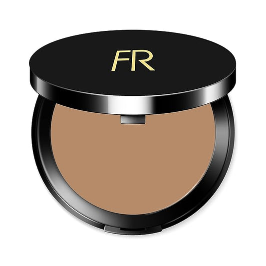 Cream To Powder Foundation by Flori Roberts, Full Coverage for Women of Color or Deeper Skin Tones, Long Lasting Makeup, Matte Finish, Covers Uneven Complexion and Hides Imperfections, 0.30 oz-VivaGrace Women