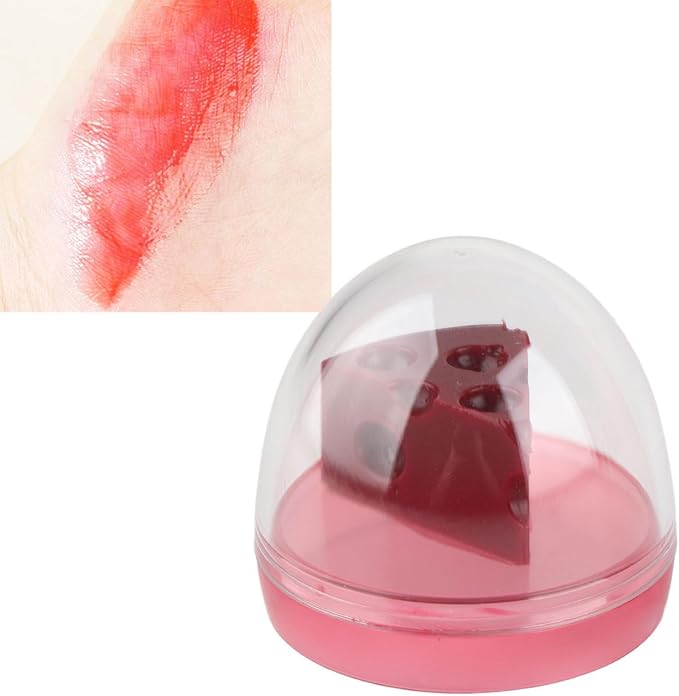 Cheese Shaped Lip Balm, Moisturizing Nourishing Repair Lip Balm, Hydrating Lip Balm for Chapped Cracked Lips 0.3oz(01)-VivaGrace Women