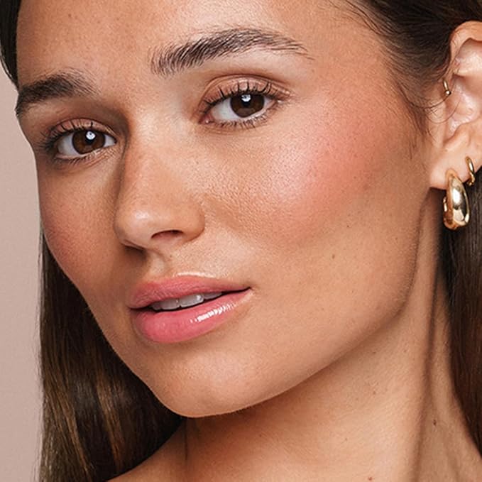 Jouer Essential Tinted Hydrating Lip Oil Gloss – Moisturizing Dry Lip Treatment Serum - Fragrance Free Tinted Lip Oil - Jojoba Seed Oil and Apricot Oil Formula-VivaGrace Women