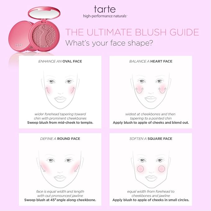 tarte Amazonian Clay 12-Hour Blush Size 0.2 oz.# COLOR Captivating - warm peach-VivaGrace Women