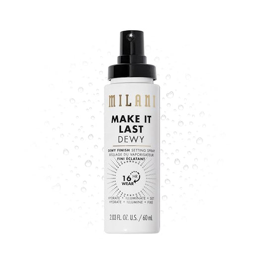 Milani Make It Dewy Setting Spray 3 in 1- Hydrate + Illuminate + Set (2.03 Fl. Oz.) Makeup Finishing Spray - Makeup Primer & Hydrating Setting Spray-VivaGrace Women