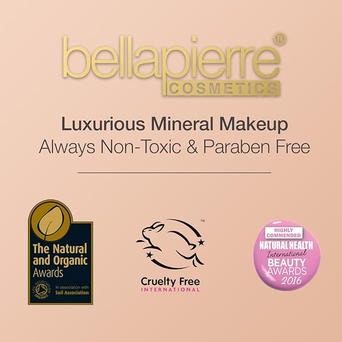 bellapierre Mineral Foundation SPF 15 - Loose Powder Foundation | Vegan & Cruelty Free Natural Makeup | Full Coverage Matte Finish | Hypoallergenic | Oil & Talc Free - 0.32 Oz - Cinnamon-VivaGrace Women
