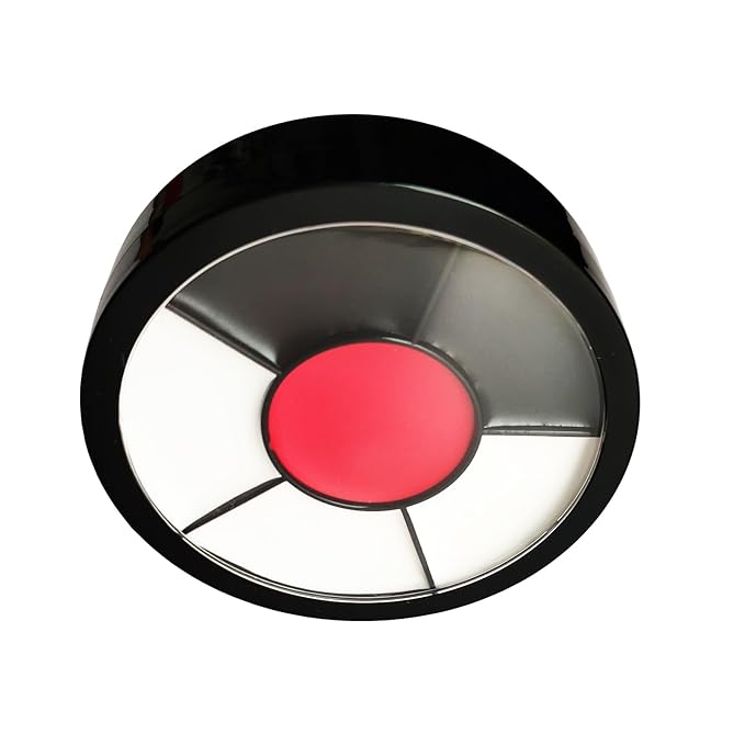 Clown Makeup Kit Face Paint Clown Wheel Black White Red Eye Black Football Softball Baseball Sports,Professional Halloween Joker Zombie Skeleton Vampire Makeup-VivaGrace Women