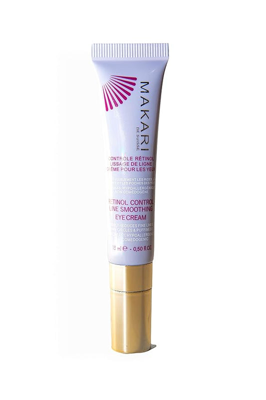 MAKARI Retinol Eye Cream - Collagen Boosting Formula for Fine Lines & Wrinkles | Rice Water, Soybean Seed Oil, Vitamin E | Reduce Puffiness, Firm Skin-VivaGrace Women