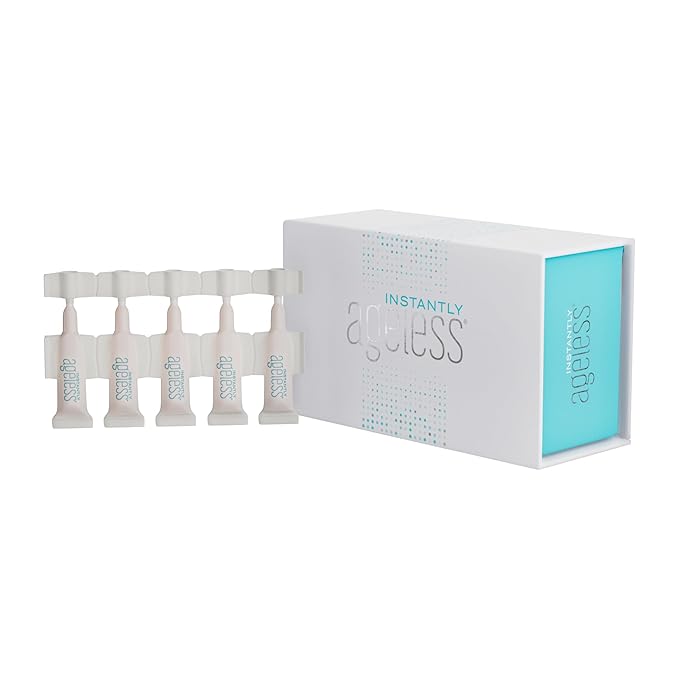 Instantly Ageless - FACELIFT IN A BOX: Age-Fighting Facial Treatment (1 box, 25 vials)-VivaGrace Women