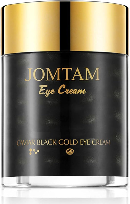 Caviar Black Gold Moisturizing Eye Cream Skin Rejuvenation Dark Circles Smoothing Wrinkles 60g 2.12oz-VivaGrace Women