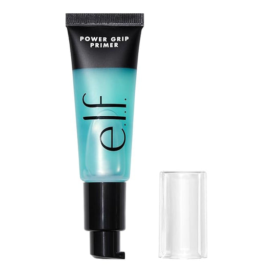 e.l.f. Power Grip Primer, Gel-Based & Hydrating Face Primer For Smoothing Skin & Gripping Makeup, Moisturizes & Primes, 0.811 Fl Oz (24 ml)-VivaGrace Women