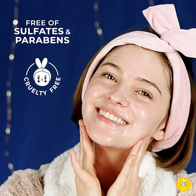 FACETORY FaceMasks Mask Skin Care – MOON VELVET Face Masks Skin Care with Sodium Hyaluronate & Shea Butter | Face Mask Spa Moisturizing Treatment (10 Pack)-VivaGrace Women