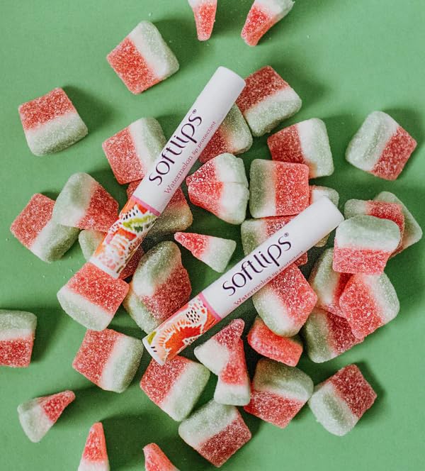 watermelon lip balm with intense hydration 2 sticks-VivaGrace Women