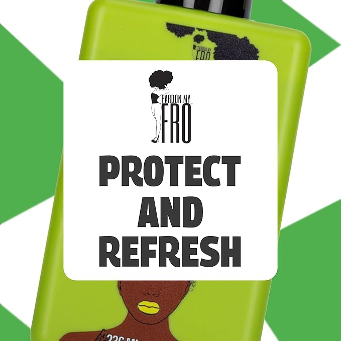 Pardon My Fro Braid & Scalp Hydrating Spray – Moisturizing Scalp Health Treatment for Dry, Itchy Scalp, Hair Hydration, Non-Oily Leave-In Spray for Women, Hyaluronic Acid Infused Hair Care Solution.-VivaGrace Women