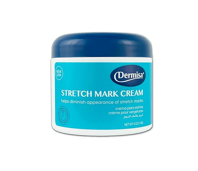 Dermisa Stretch Mark Cream | Contains Cocoa Butter, Vitamin E, Collagen & Elastin | 4 OZ | Pack of 1-VivaGrace Women