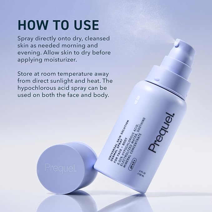 Skin Universal Skin Solution Hypochlorous Acid Spray for Face and Body. HOCL Facial Cleanser and Dermal Spray with Electrolyzed Water and Mineral Complex. pH-Stabilized Skin Care. 4oz-VivaGrace Women