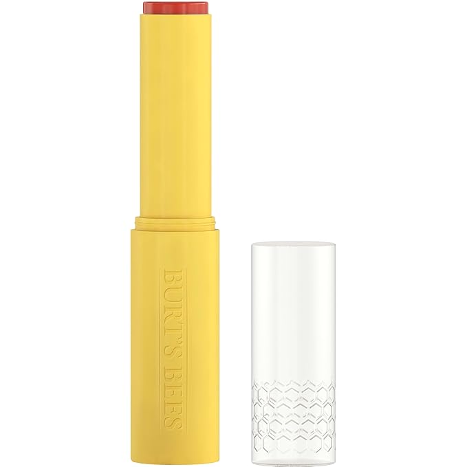 Burt’s Bees Back To School Dorm Essentials, Tinted Boosted Balm, Rose Knows, Hydrating Tinted Lip Balm with Vitamin C, E, and F Core, 24 Hour Lip Moisturizer, 100% Natural Origin, 1 Count, 0.16oz-VivaGrace Women