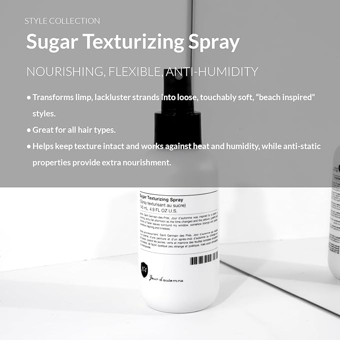 Number 4 Sugar Texture Spray for Hair, Wavy Hair Products, Texturizing Spray, 4.9 oz-VivaGrace Women