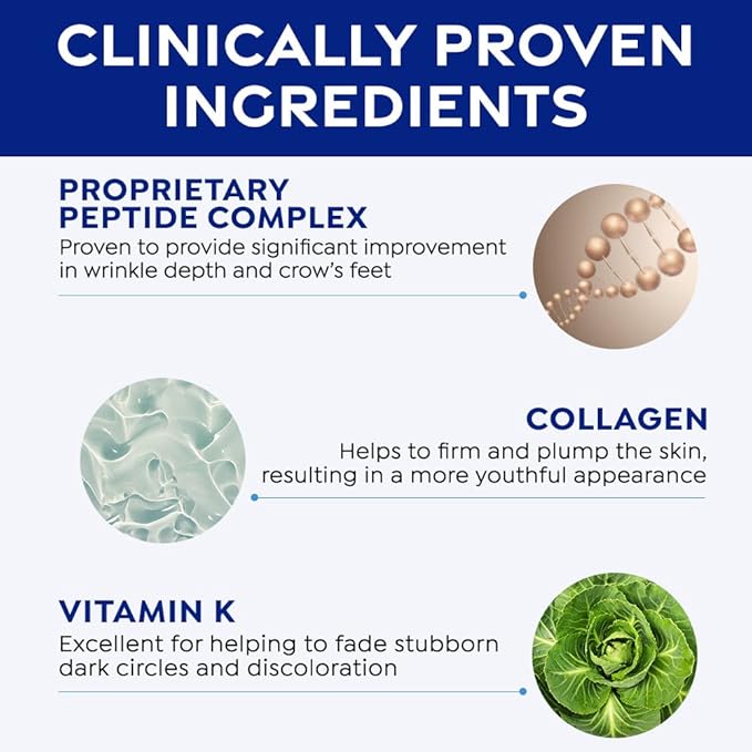 Medpeel Age-Reverse Multi-Correction Eye Cream, Plump, Moisturize and Hydrate Delicate Eye Skin, 0.5 fl oz-VivaGrace Women