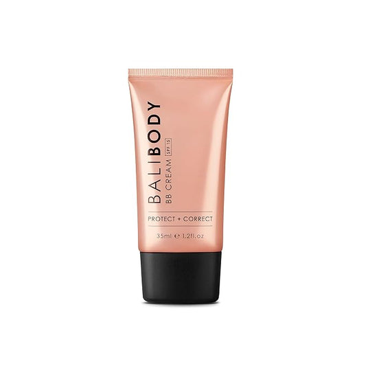 BALI BODY BB Cream SPF15 - Natural Shade | Tinted Sheer Face Cream with Hyaluronic Acid & Marine Collagen | Paraben Free, For All Skin Types | Vegan, Cruelty Free Australian Made (35 ml/1.2 fl oz)-VivaGrace Women