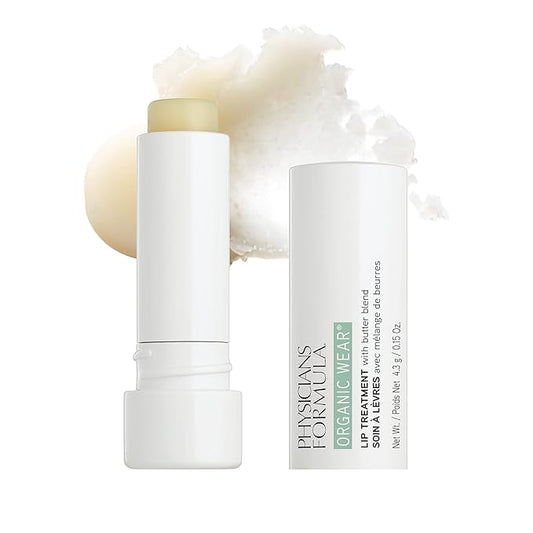 Orangic Lip Balm By Physicians Formula Organic Wear All Natural Lip Treatment Lip Balm, Dermatologist Tested-VivaGrace Women