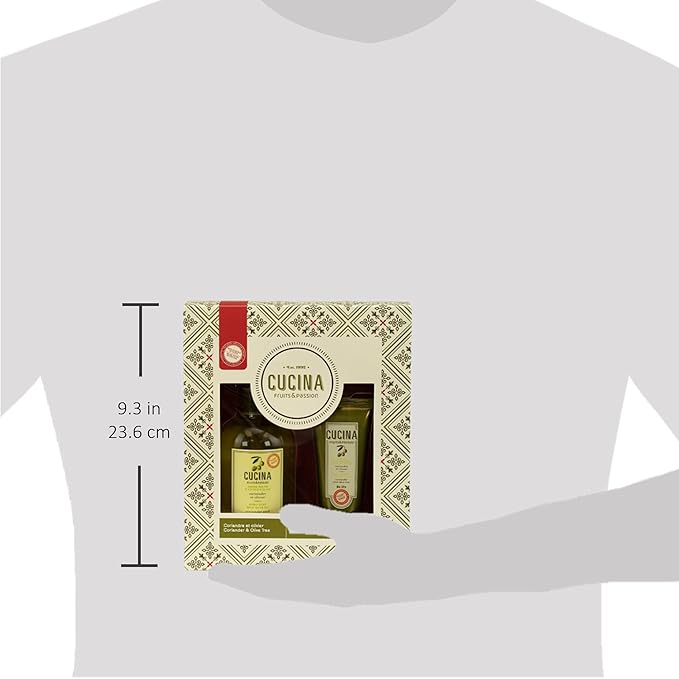 Fruits & Passion Cucina Coriander and Olive Tree Hand Care Duo-VivaGrace Women