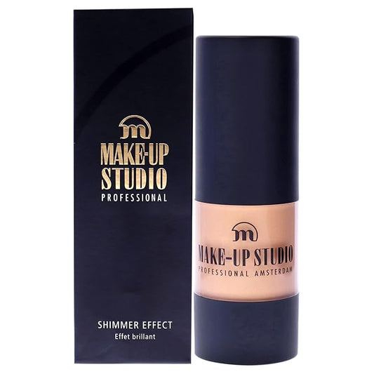 Professional Make-Up Shimmer Effect Face Highlighter - For All Skin Types - Easy To Use - No Fallout - Subtle To Maximum Effect - Has A Light Texture That Blends Well - Gold - 0.51 Oz-VivaGrace Women