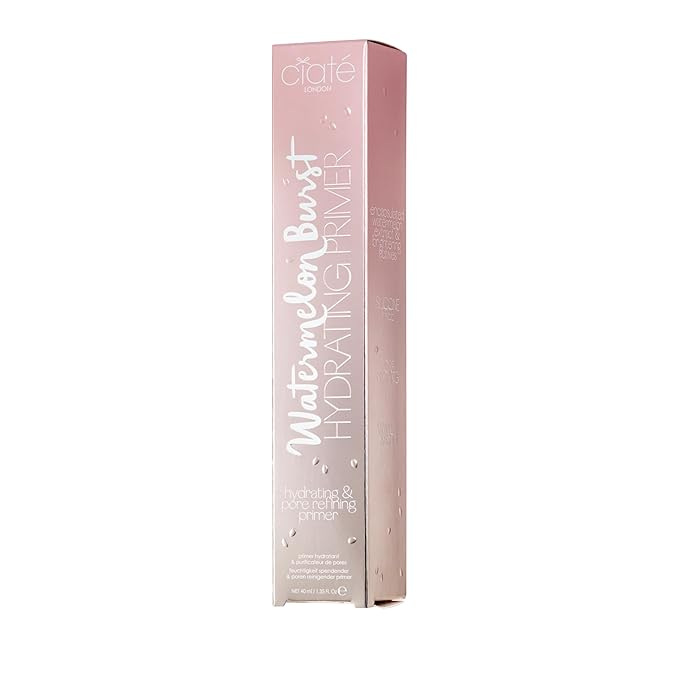 Ciate London Watermelon Burst Hydrating Primer with Niacinamide, Vitamin E, Hyaluronic Acid-VivaGrace Women